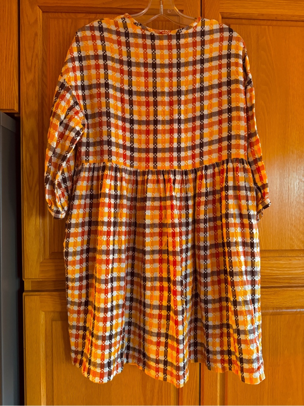 Beaton Harvest Buttondown Linen House Dress size XS - Picture 2 of 9